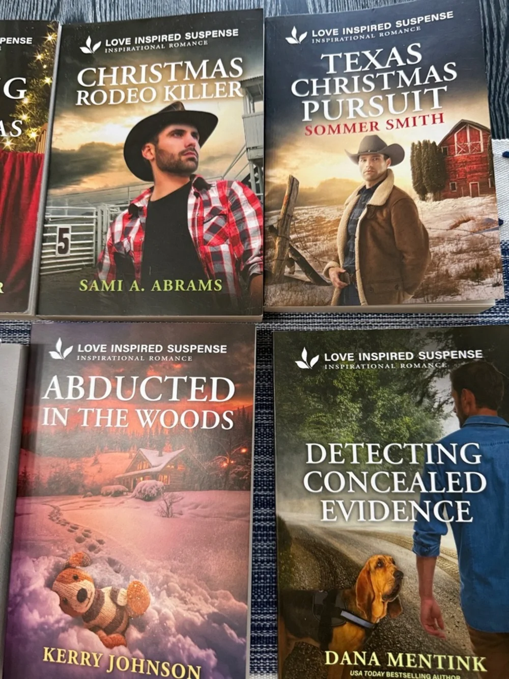 (12)-Love Inspired Suspense Paperback Book Bundle